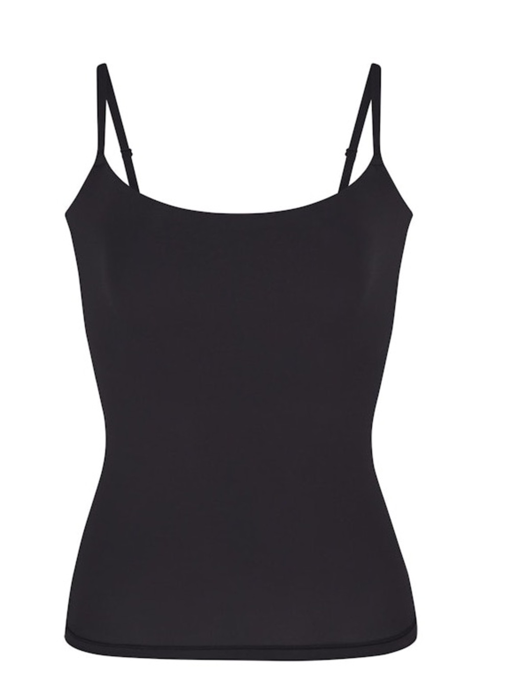 SKIMS Fits Everybody Cami Onyx Black 4X NWT Shelf Bra Plus Size